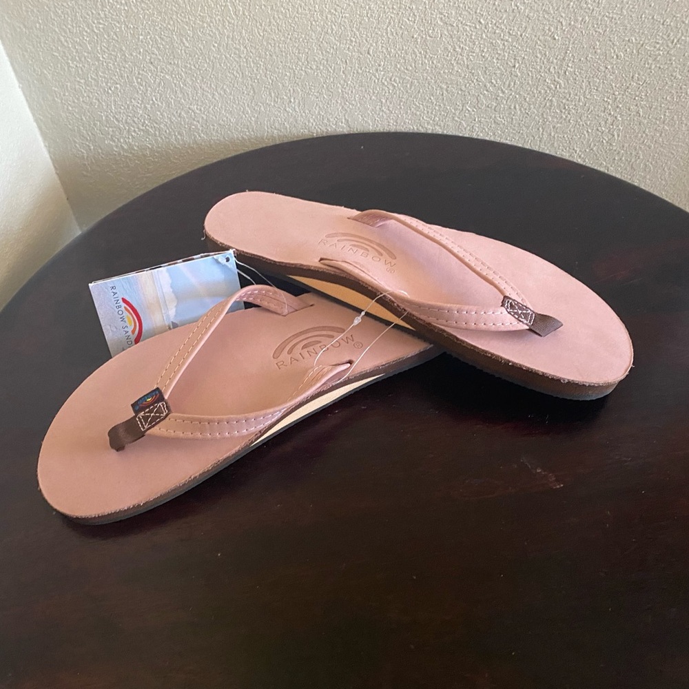 NWT rainbow sandals